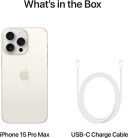 Apple pametni telefon pametni telefon iPhone 15 Pro Max 8/256GB, White Titanium