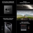 Apple pametni telefon pametni telefon iPhone 15 Pro 8/128GB, Black Titanium