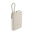 Xiaomi BHR9072GL 10000mAh (zintegrowany kabel) jasnobrązowy power bank