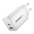 Essager ECT45W-LJB02-Z GaN 45W C+A Punjači (bijeli)