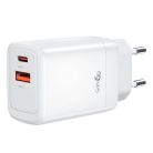 Nástěnná nabíječka XO CE16 45W 1x USB-C 1x USB-A