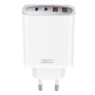 Ładowarka ścienna XO CE22 45W GaN 2x USB-C 2x USB-A
