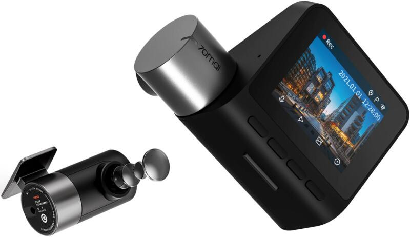 70mai Dash Cam Pro Plus+ A500S + RC06 ZESTAW kamery rejestrującej jazdę