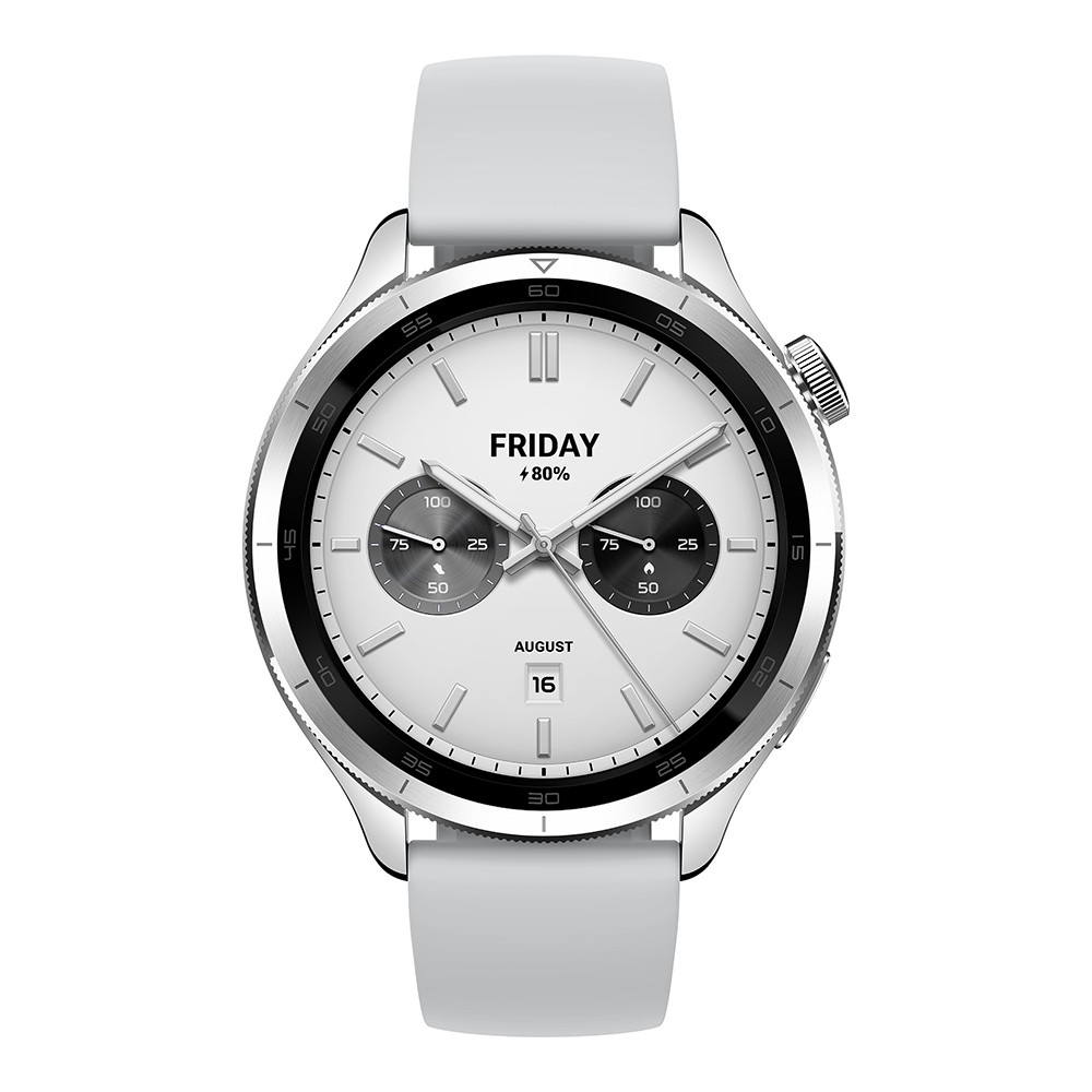 Xiaomi Watch S4 pametna ura, srebrna