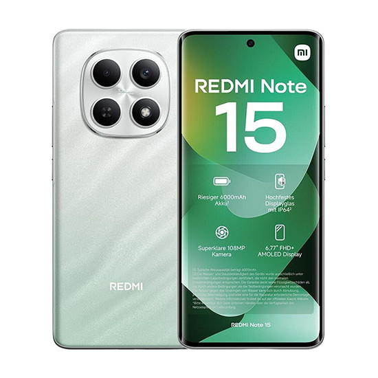 Xiaomi Redmi Note 15 4G Dual Sim 8GB RAM 256GB - Verde