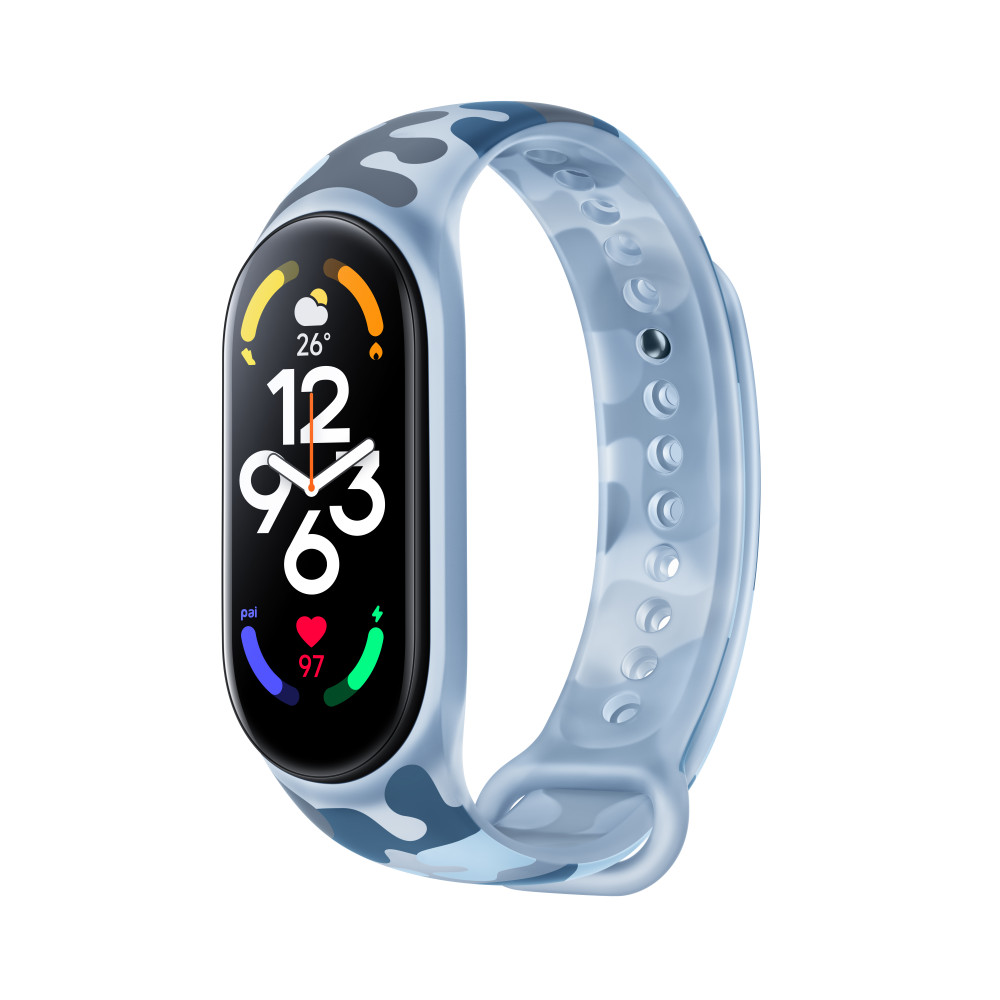 Xiaomi Smart Band 7 Curea Khaki Albastru