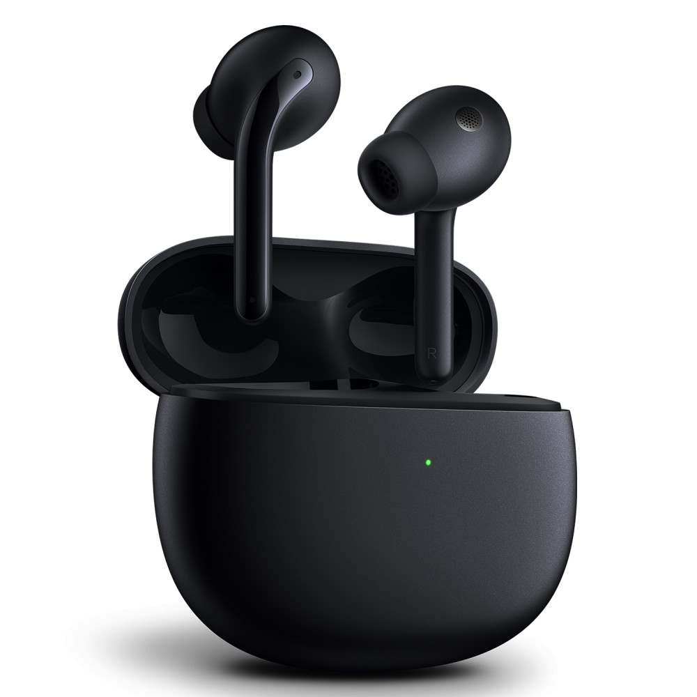 Xiaomi Buds 3 z aktywną redukcją hałasu TWS słuchawki Bluetooth, Carbon Black