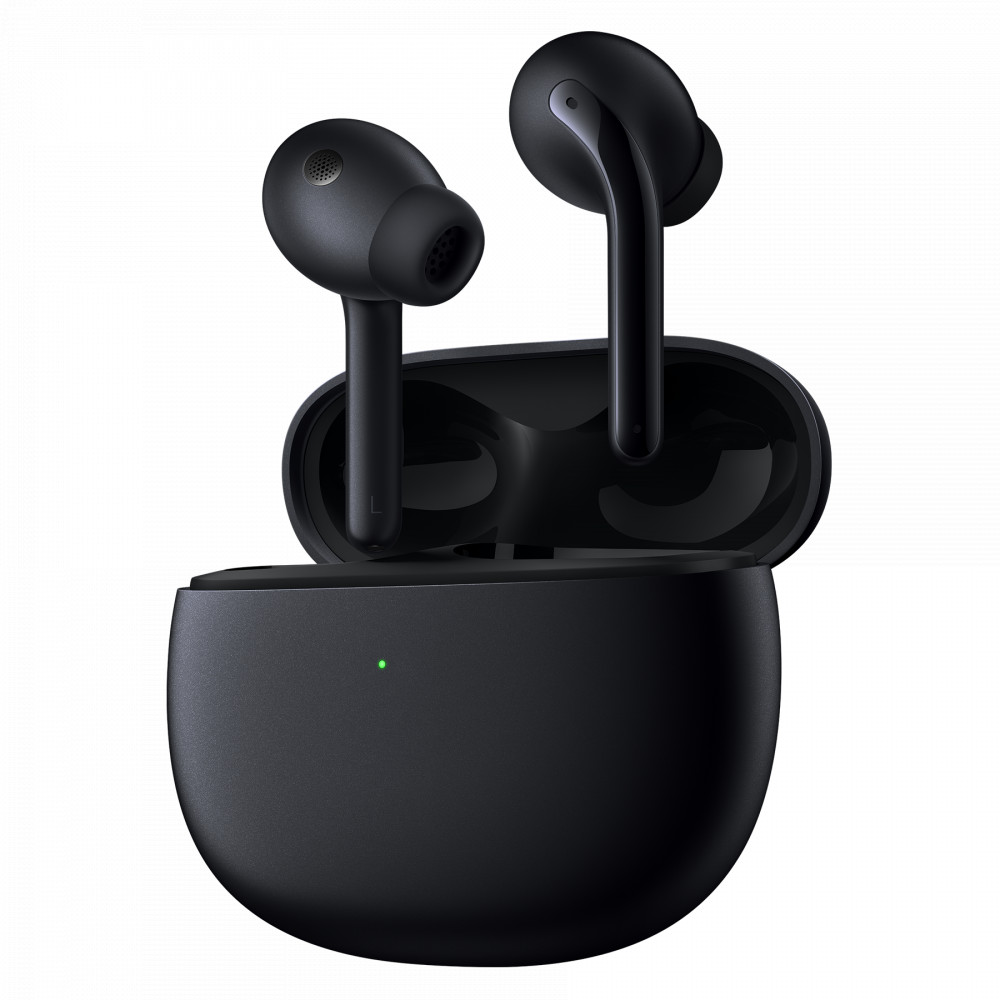 Xiaomi Buds 3 z aktywną redukcją hałasu TWS słuchawki Bluetooth, Carbon Black
