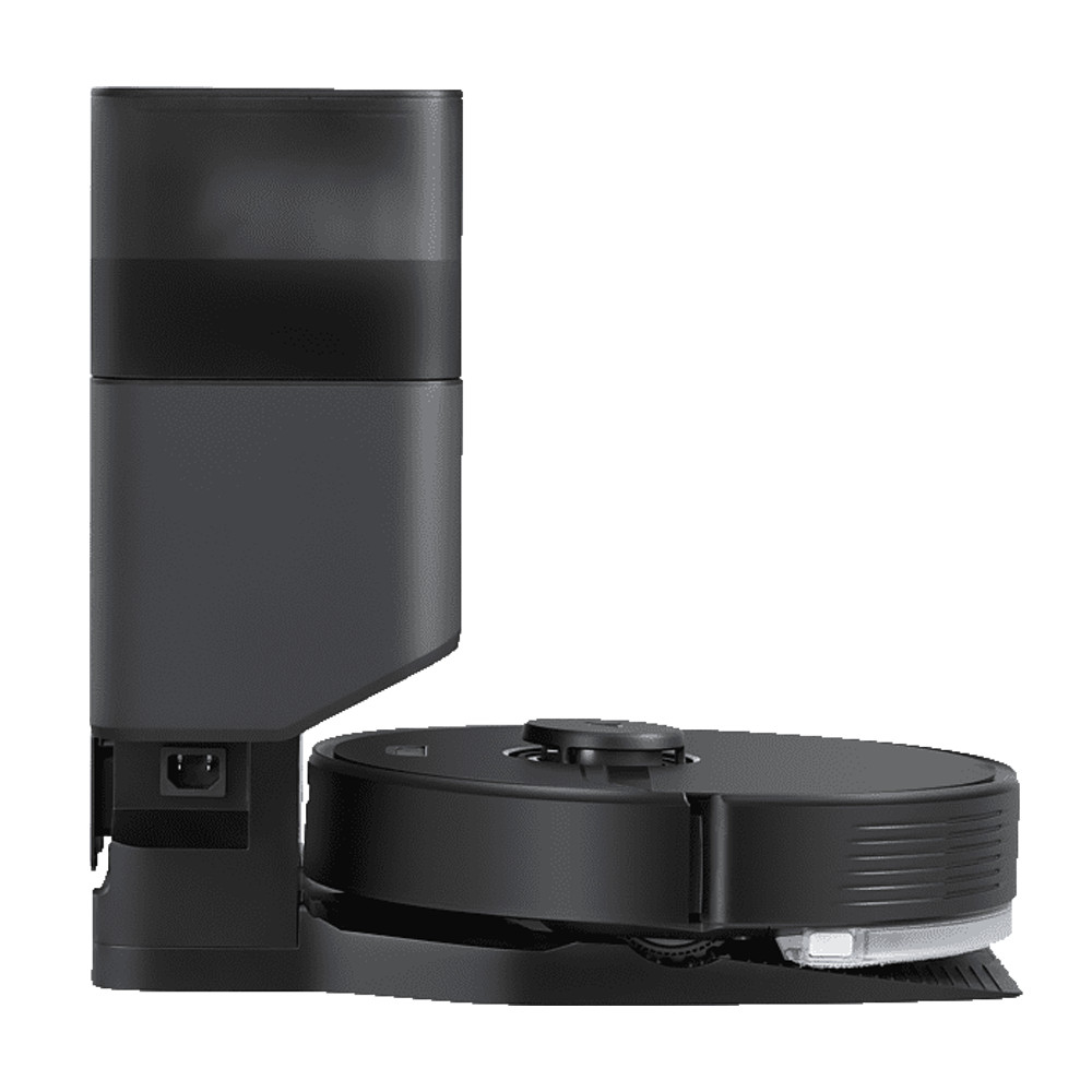 Roborock Q7+ (+ Auto Empty Dock PURE) robot vacuum cleaner with self-emptying dock, black