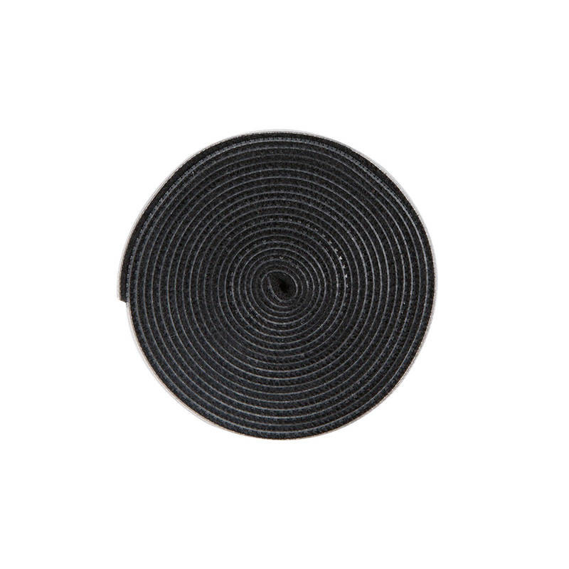 Baseus ACMGT-F01 Rainbow Circle 3m black cable organizer with Velcro strap.