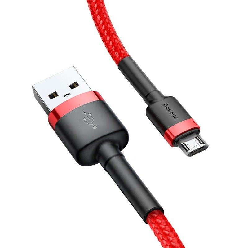 Baseus Cafule USB-Micro USB Cable 2m Red (CAMKLF-C09)