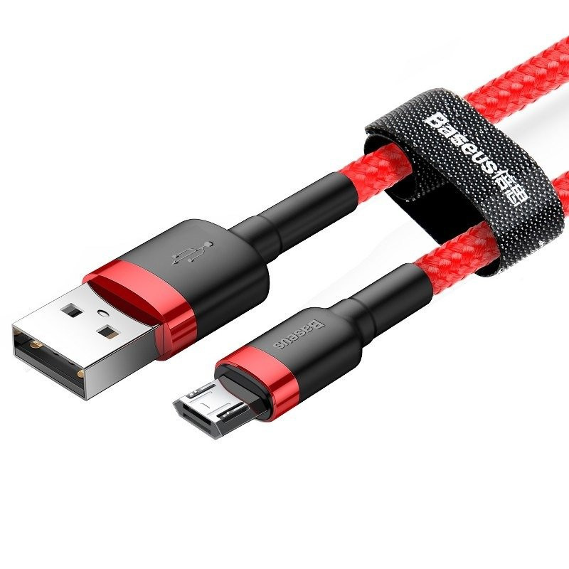 Baseus Cafule USB-Micro USB Cable 2m Red (CAMKLF-C09)
