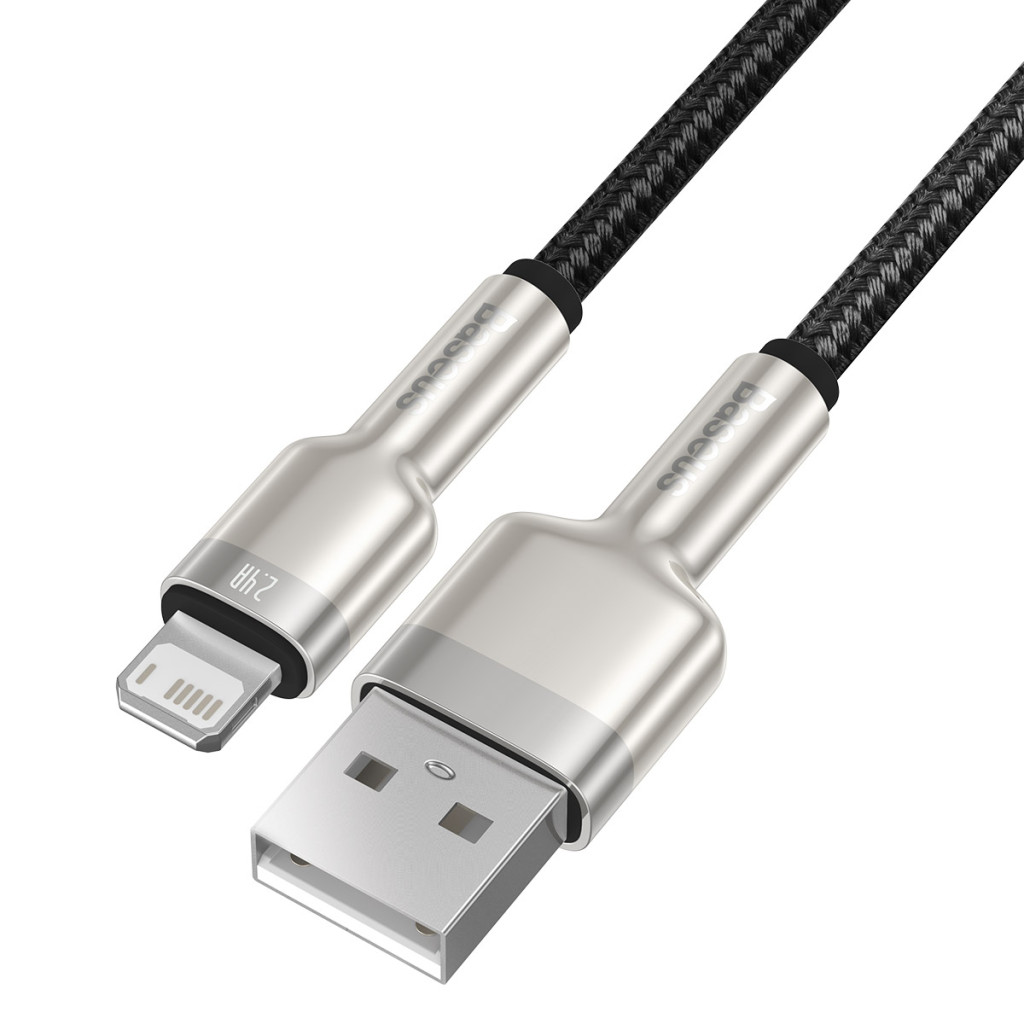 Baseus Cafule USB-A - Lightning cable 0.25m black (CALJK-01)
