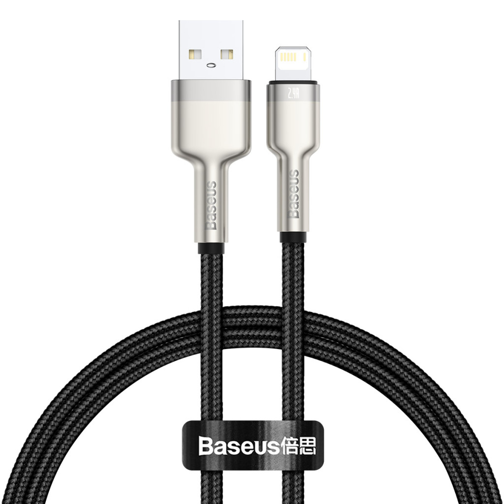 Baseus Cafule USB-A - Lightning cable 0.25m black (CALJK-01)