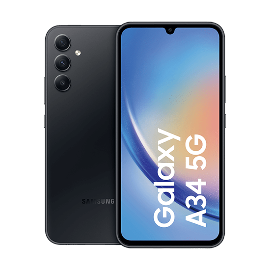 Samsung Galaxy A34 5G 8/256GB Dual-SIM smartphone king graphite (SM-A346BZKE)