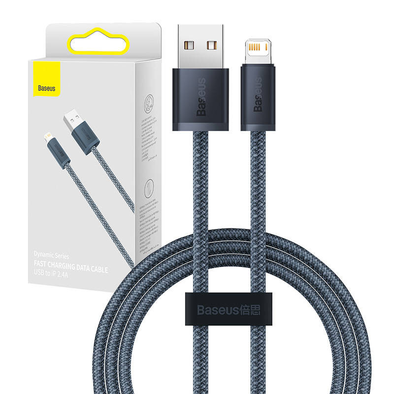 Baseus Dynamic Series USB-A - Lightning cable 2m gray (CALD000516)