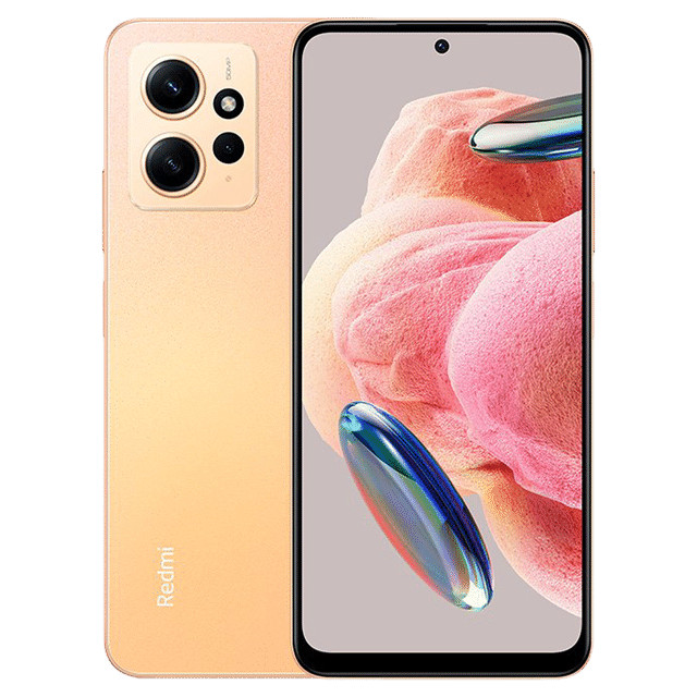 Xiaomi Redmi Note 12 (Sunrise Gold) Dual SIM 6.67“ AMOLED 1080x2400/2.0GHz&1.8GHz/256GB/8GB RAM/Android 13/4G,MZB0F2VEU
