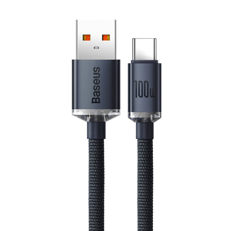 Baseus Crystal Shine 100W 2m USB-USB-C black cable