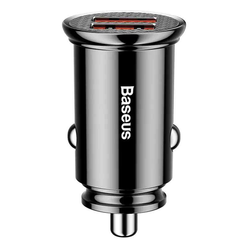 Baseus CCALL-YD01 Circular Black Car Charger
