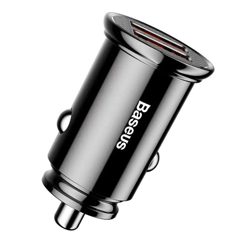 Baseus CCALL-YD01 Circular Black Car Charger