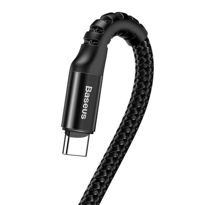 Baseus CATSR-01 Spring 1m Spring Type-C Black Charging Cable