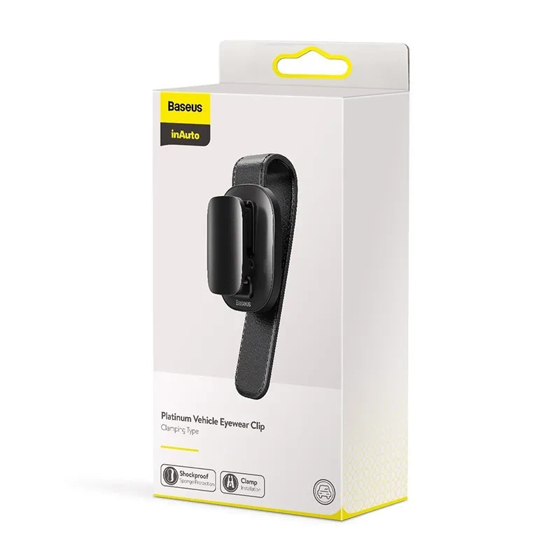 Baseus Platinum Car Glasses Holder Black (ACYJN-B01)