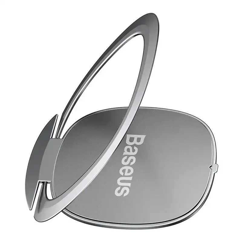Baseus Invisible prstanast ročaj za telefon, srebrn (SUYB-0S)