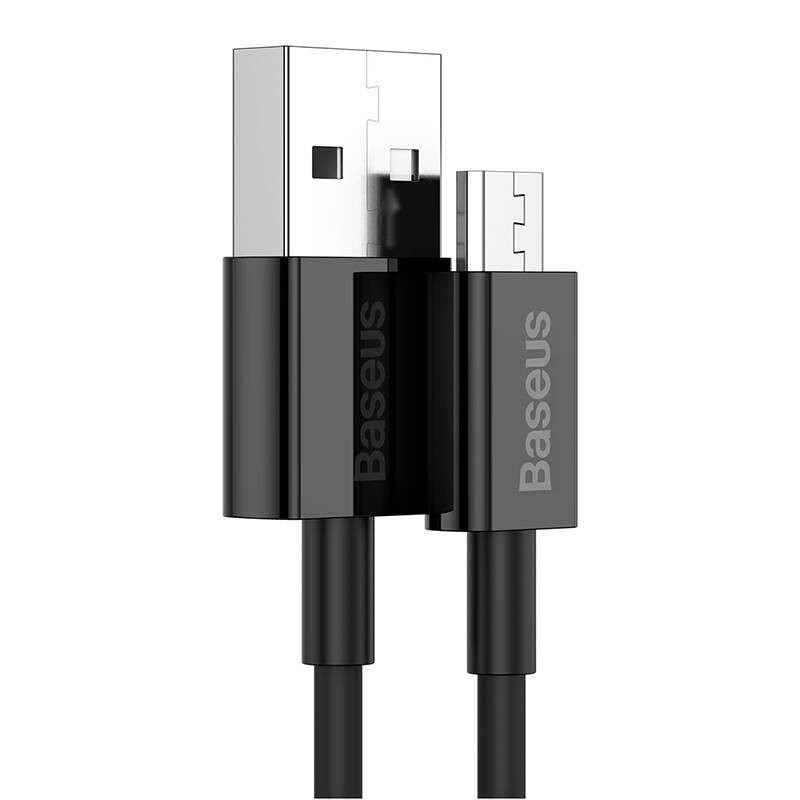 Baseus Superior Series USB-Micro USB Cable, 2A, 1m, Black (CAMYS-01)
