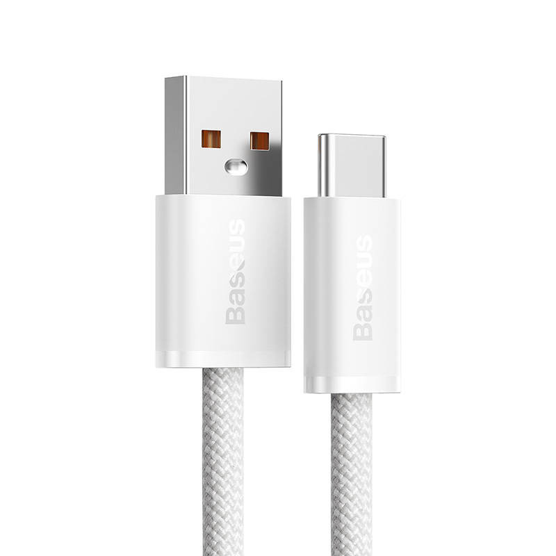 Baseus CALD000702 Dynamic 2m 100W USB/Type-C white data and charging cable