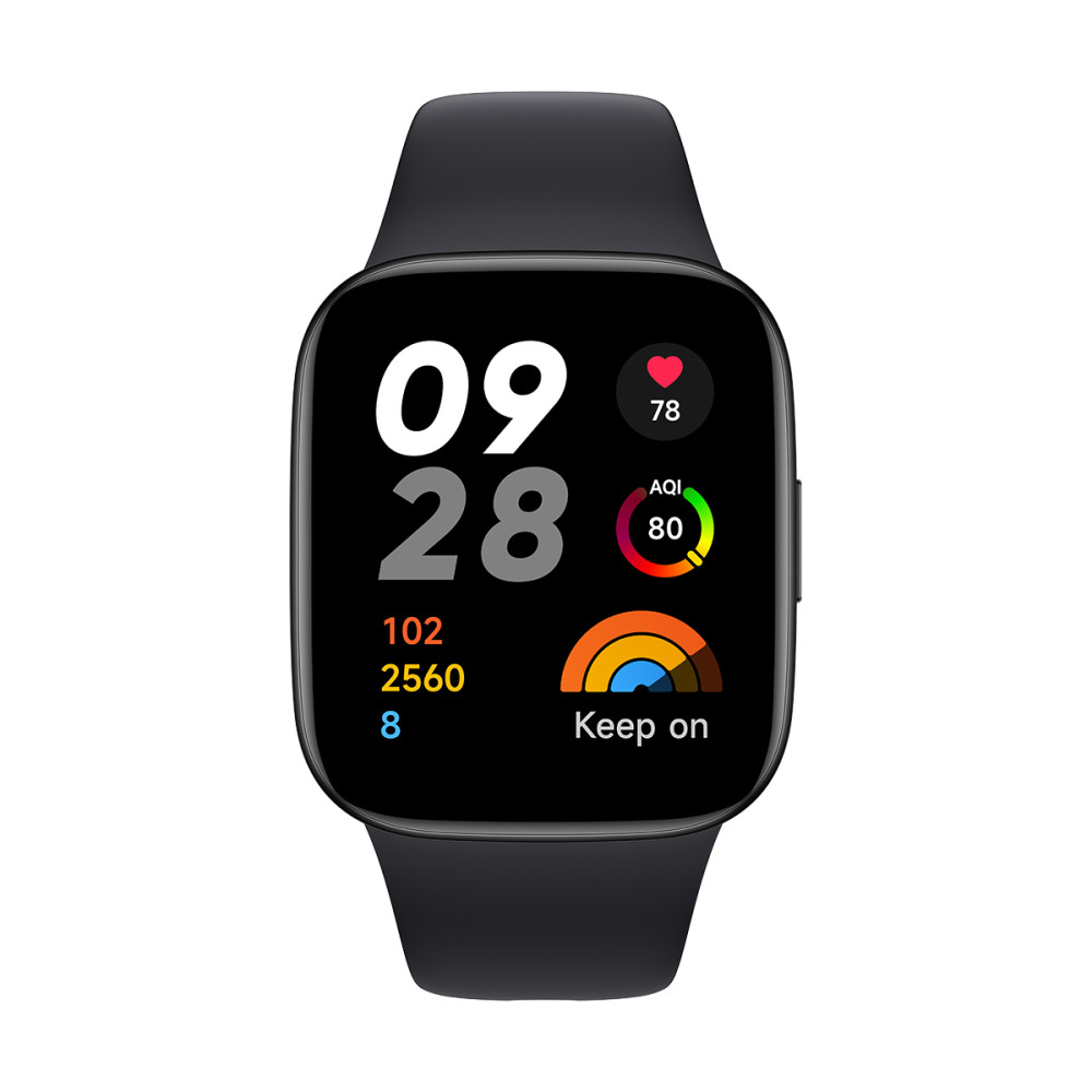 Redmi Watch 3 (BHR6851GL) smartwatch, Black