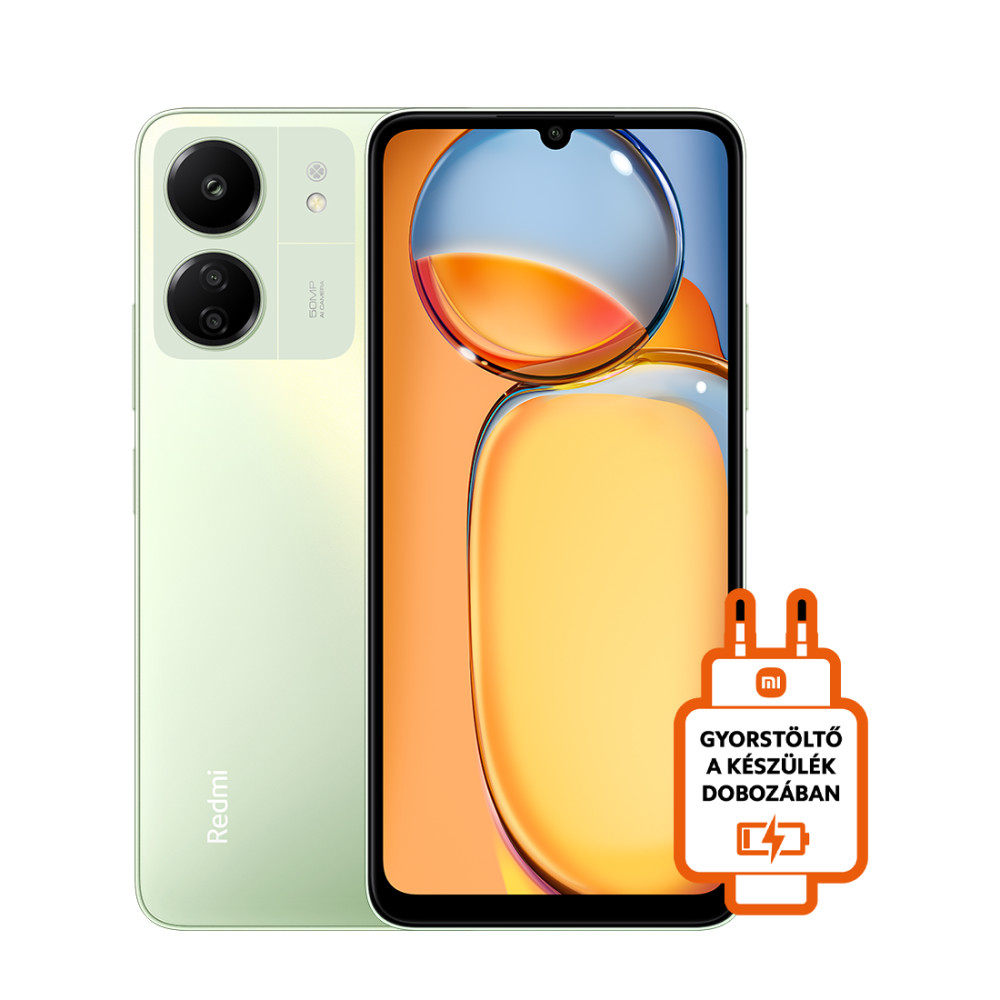 Redmi 13C 8GB+256GB smartphone, Clover Green