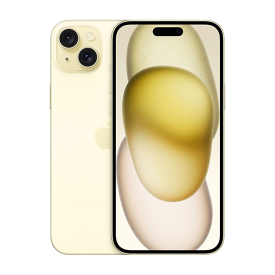 Apple iPhone 15 Plus 128GB Rumena