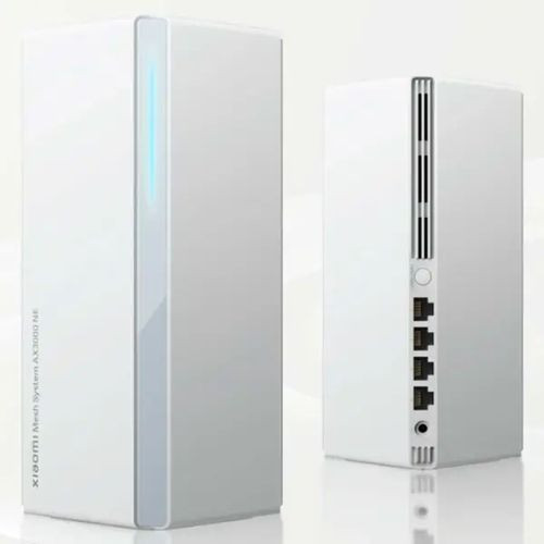 Xiaomi Mi usmerjevalnik AX3000 Mesh sistem NE (2 kosa) bela EU DVB4458GL