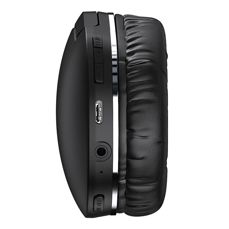 Baseus Encok D02 Pro Bluetooth fekete fejhallgató