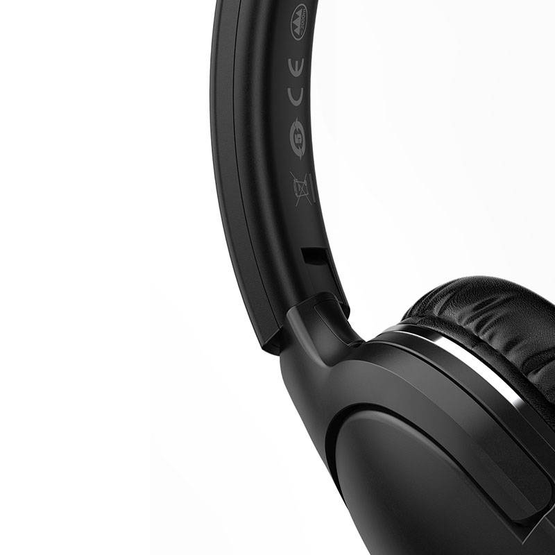 Baseus Encok D02 Pro Bluetooth fekete fejhallgató